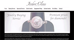 Desktop Screenshot of jordanclinesjewelers.com